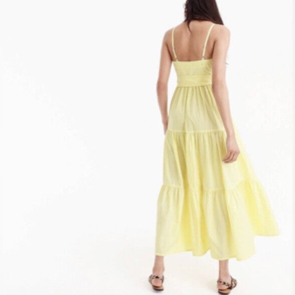 J. Crew Tiered maxi dress in stripe - Picture 4 of 5
